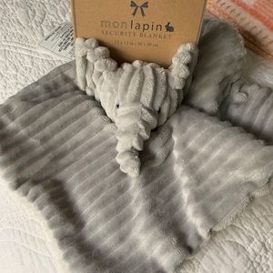 mon lapin baby blanket elephant